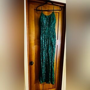 Gorgeous hunter green Prom/Formal dress